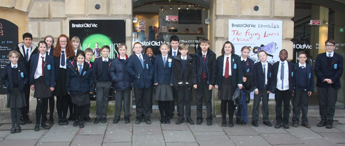 Shapwick Prep visits Bristol Old Vic
