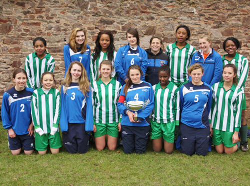 Shapwick School Girls win football regionals
