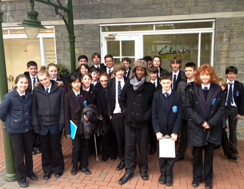 Shapwick School visit to Clarks